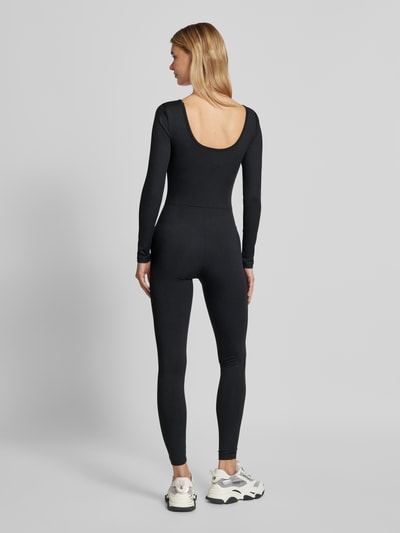 Guess Activewear Jumpsuit mit Label-Applikation Modell 'MARIKA' Black 5