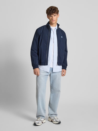 Tommy Jeans Regular fit blouson met opstaande kraag Marineblauw - 1