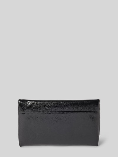 Abro Leren clutch met applicatie Zwart - 3