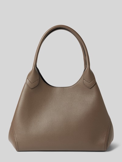 BOSS Handtasche aus Rindsleder Modell 'Lenah Tote' Taupe 4