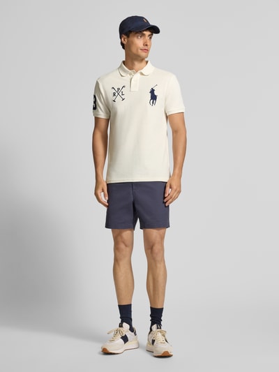 Polo Ralph Lauren Poloshirt mit Label-Stitching Beige 1