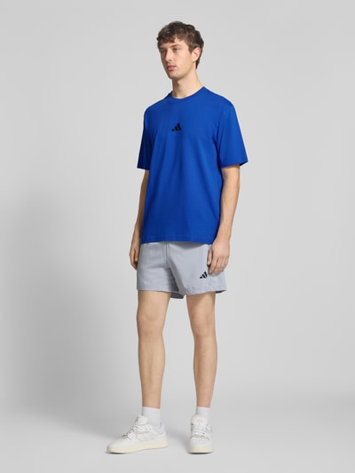 adidas Sportswear Regular Fit T-Shirt aus reiner Baumwolle Royal 1
