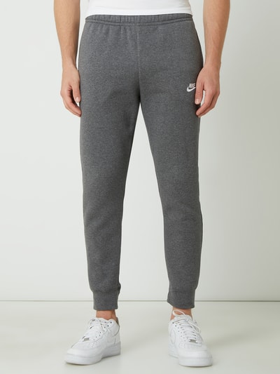 Nike Standard Fit Sweatpants mit Logo-Stickerei  Anthrazit Melange 4