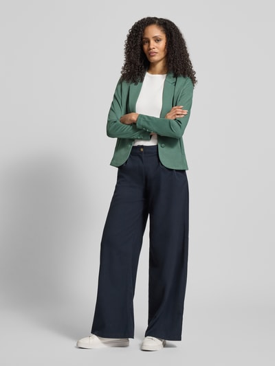 FREE/QUENT Slim Fit Blazer mit Viskose-Anteil Modell 'Nanni' Gruen 1