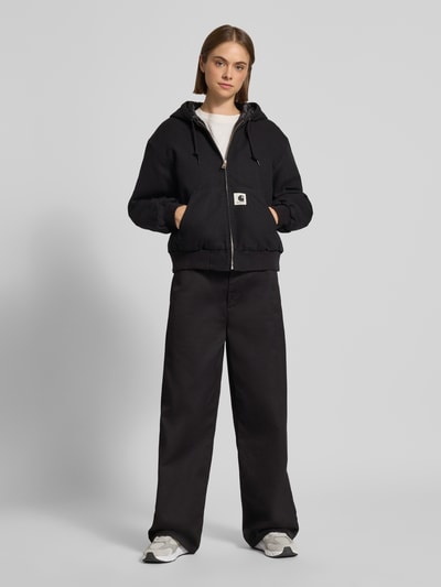 Carhartt Work In Progress Bomberjacke aus reiner Baumwolle Black 1