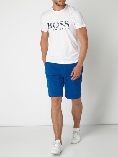 BOSS Green T-Shirt mit Logo-Print  Weiss 1