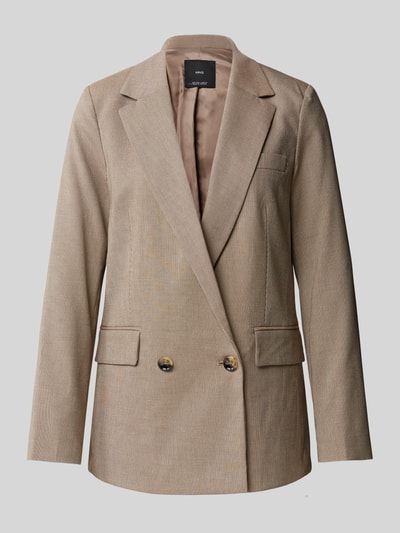 Mango Blazer mit Reverskragen Modell 'CHARLOTE' Taupe 2