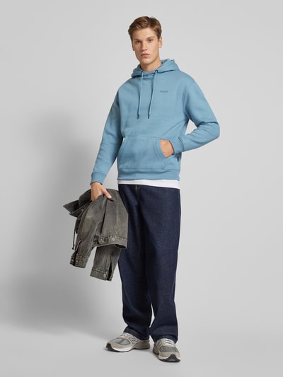 Blend Hoodie met capuchon, model 'Downton' Lichtblauw - 1