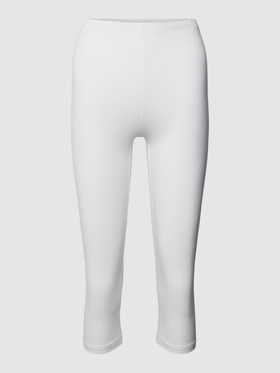 Fransa Leggings mit elastischem Bund Modell 'Zokos' Weiß 2