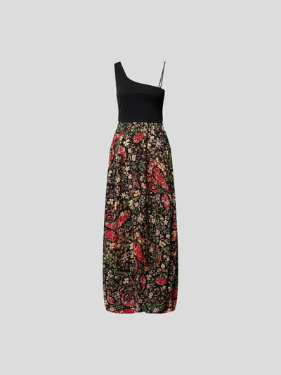 Etro Maxikleid mit One-Shoulder-Träger Black 2