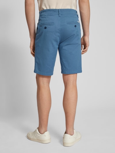 Blend Regular Fit Shorts mit Strukturmuster Blau 5