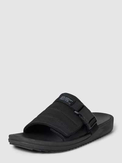 Levi’s® Acc. Slides mit Label-Detail Modell 'TAHOMA' Black 1