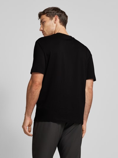 ARMANI EXCHANGE T-Shirt mit geripptem Rundhalsausschnitt Black 5