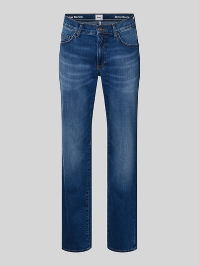 Brax Jeans im Used-Look Modell 'Chuck' Blau 2