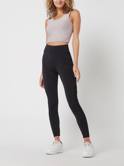PUMA PERFORMANCE Crop Top mit Logo  Flieder 1
