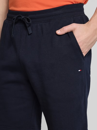 Tommy Hilfiger Sweatshorts mit elastischem Bund Marine 3