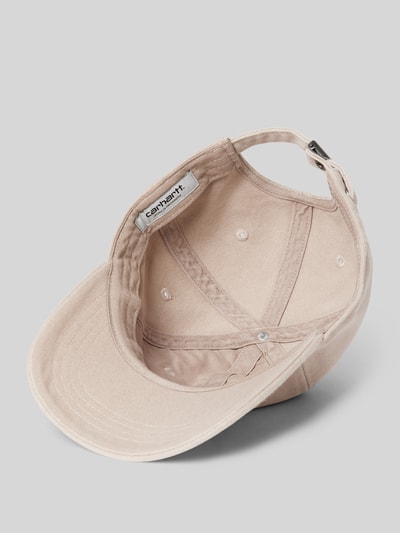 Carhartt Work In Progress Basecap aus reiner Baumwolle Modell 'Icon' Beige 2