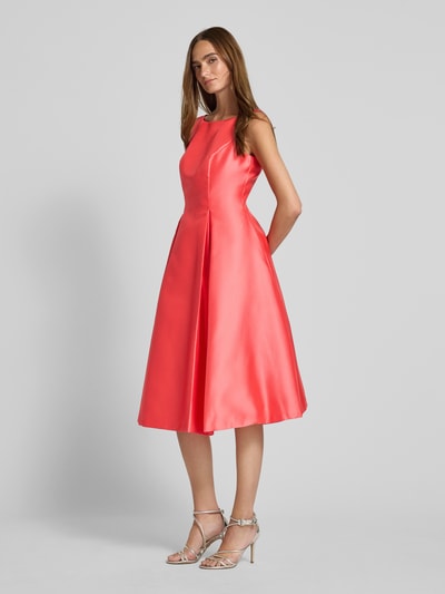 Adrianna Papell Cocktailjurk met plooien Felroze - 1