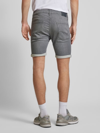 Jack & Jones Jeansshorts mit 5-Pocket-Design Modell 'RICK' Mittelgrau 5