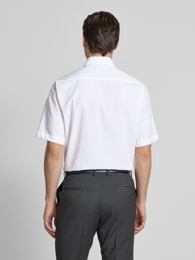 ETERNA Comfort fit zakelijk overhemd met knoopsluiting Wit - 5