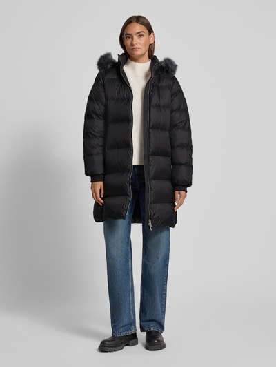 Calvin Klein Womenswear Steppjacke mit Zweiwege-Reißverschluss Black 1