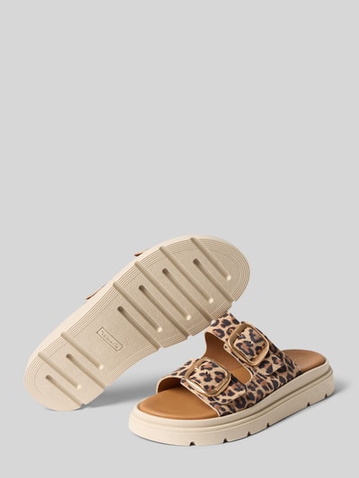 Tamaris Wedges aus echtem Leder Beige 4