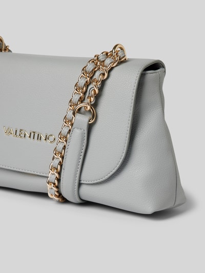 VALENTINO BAGS Handtas met labelapplicatie, model 'ARCADIA' Rookblauw - 2