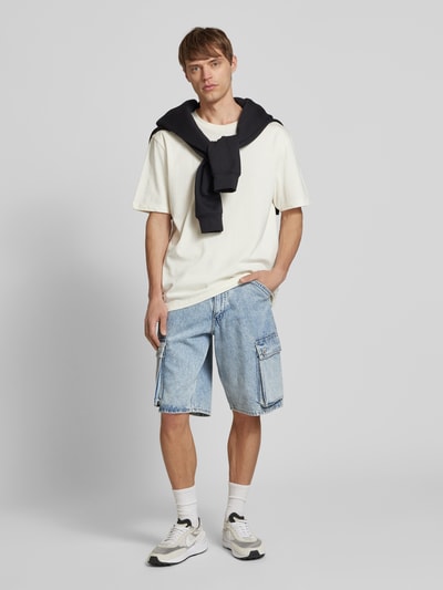 Levi's® Baggy Fit Jeansshorts mit Cargotaschen Hellblau 1