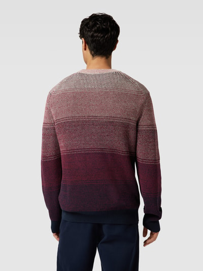 BOSS Orange Strickpullover mit Allover-Muster Modell 'Kaller' Marine 5