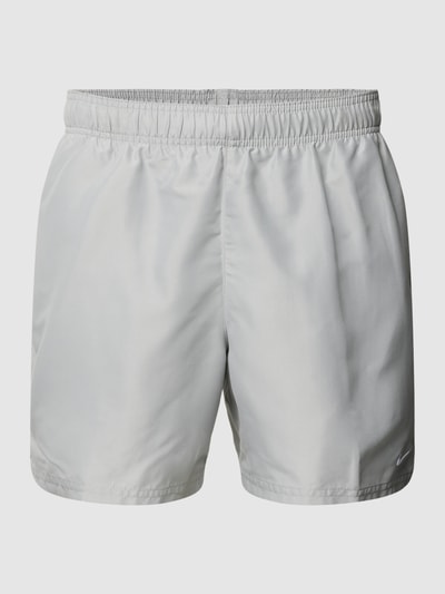 Nike Badehose mit Label-Stitching Hellgrau 1