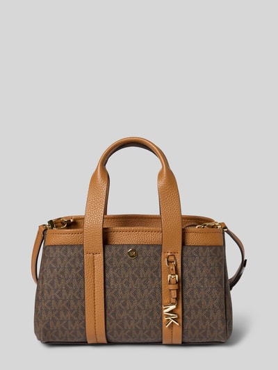 MICHAEL Michael Kors Handtasche mit Label-Applikation Modell 'ROMEE' Dunkelbraun 2