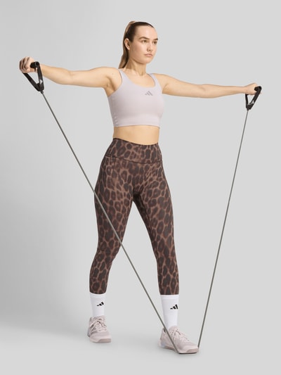 adidas Sportswear Sport-BH mit Logo Print und Rücken-Detail Hellrosa 1