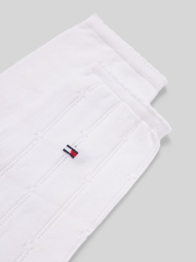 Tommy Hilfiger Skarpety z nadrukiem z logo w zestawie 2 szt. Biały 2