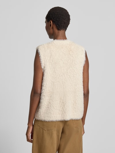 Christian Berg Woman Pullunder aus Effektgarn mit Rundhalsausschnitt Sand 5