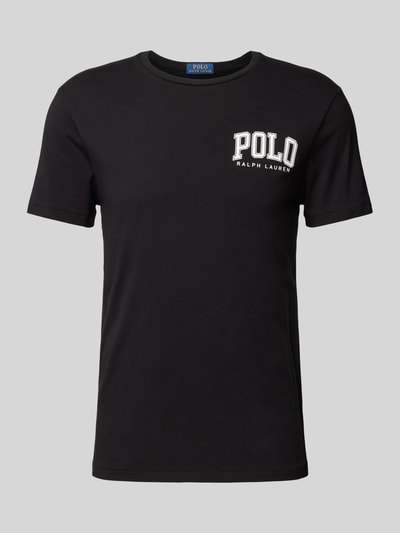 Polo Ralph Lauren T-shirt met labelprint Zwart - 2