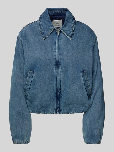 Mango Jeansjacke mit Umlegekragen Modell 'IRENE' Jeansblau 2