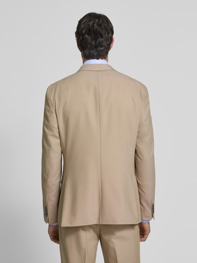 BOSS Slim Fit 2-Knopf-Sakko mit Reverskragen Modell 'Jasper' Beige 5