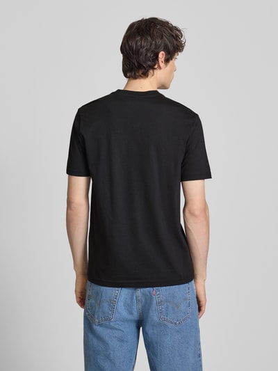 Champion T-Shirt mit Label-Stitchings und Rundhalsausschnitt Black 5