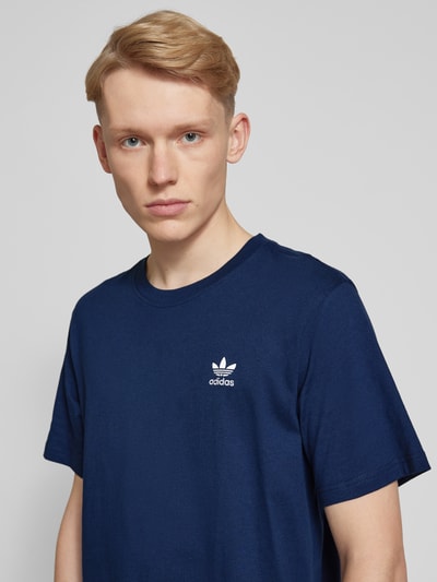 adidas Originals T Shirt mit Logo Stitching marine online kaufen