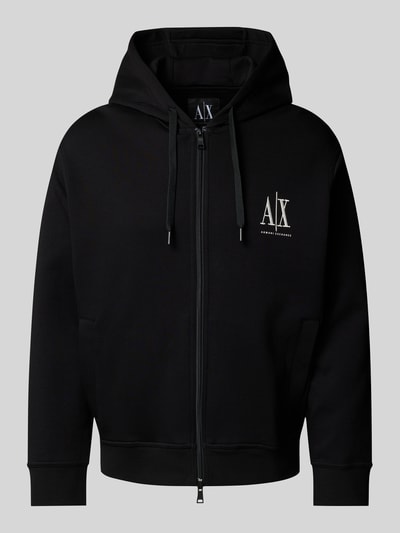 ARMANI EXCHANGE Sweatjacke mit Kapuze Black 2