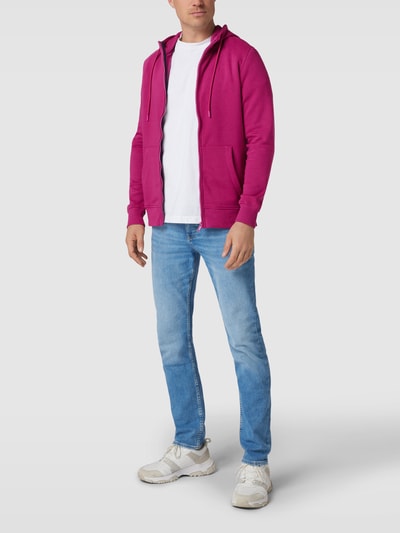 MCNEAL Sweatjacke mit Kapuze Modell 'TOTO' Fuchsia 1