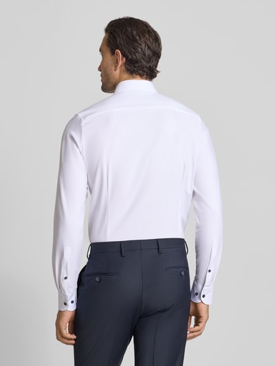OLYMP Level Five Slim Fit Business-Hemd mit Kentkragen Weiss 5