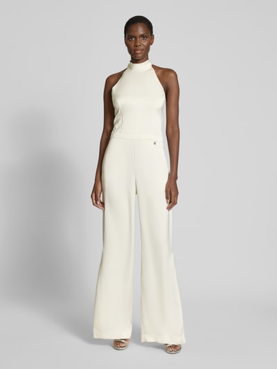 HUGO Jumpsuit met strik aan de achterkant, model 'Ketania' Wit - 4