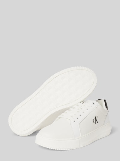 Calvin Klein Jeans Sneaker mit Label-Prägung Modell 'CHUNKY' Weiss 4