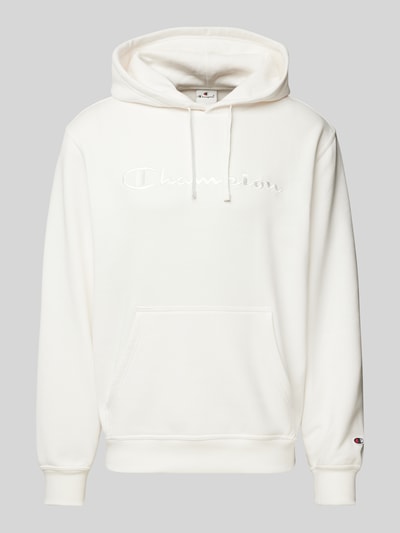 CHAMPION Hoodie met labelstitching Offwhite - 2