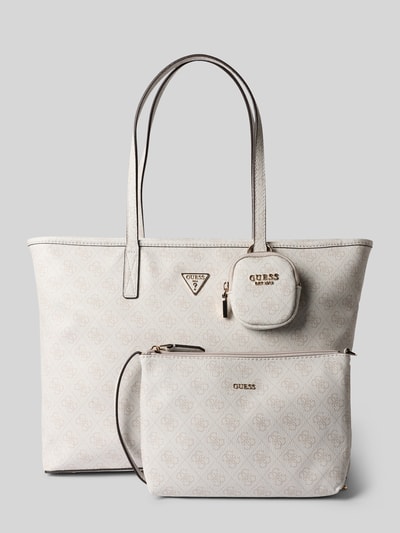 GUESS Shopper mit Logo-Muster Modell 'ECO POWER PLAY II' Weiss 2