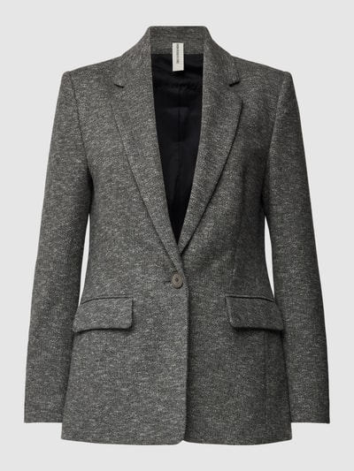 Drykorn Blazer met knoopsluiting, model 'ATLIN' Antraciet - 2