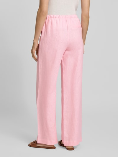 MANGO Stoffhose mit elastischem Bund Modell 'ALADA' Hellrosa 5