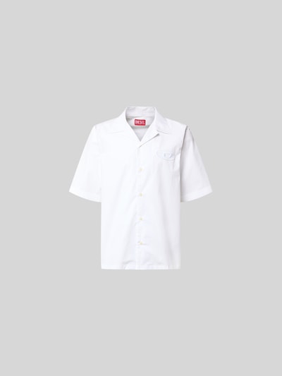 Diesel Freizeithemd mit Knopfleiste Weiss 2