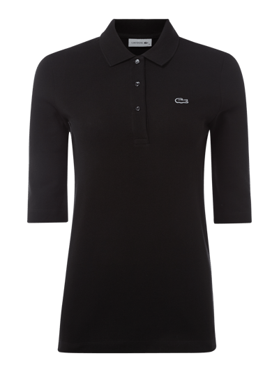 Lacoste Poloshirt met halflange mouw in zwart online kopen P C